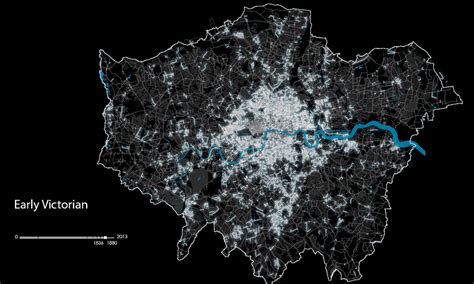 The evolution of London: the city's near.